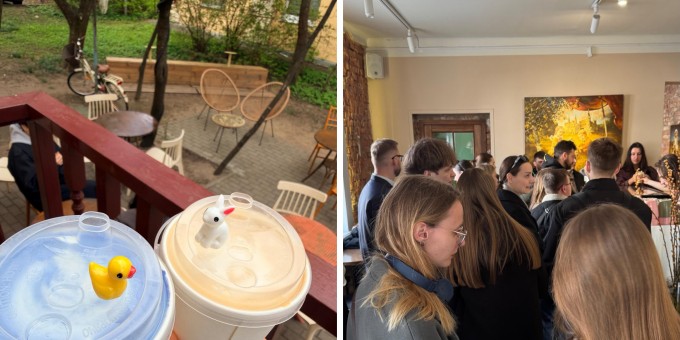 Утки захватывают наш кофе - самый милейший тренд набирает обороты в Минске. Где же найти кофе с кря-кря?