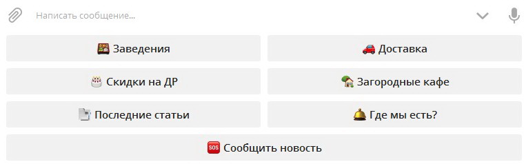 Мы запустили Телеграм бота для поиска лучших заведений и доставок еды в Минске - фото - 2