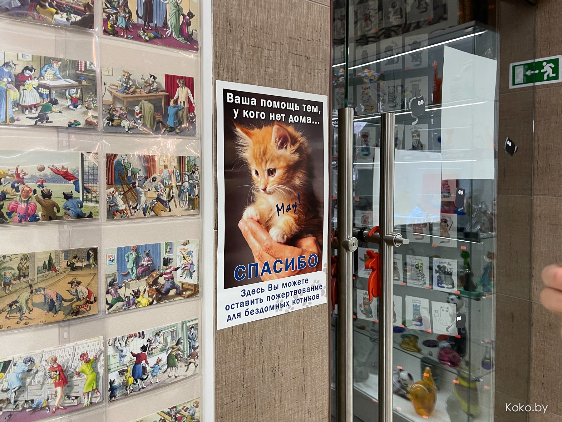 Арт-галерея «Котовасия», где кроме мяукающих котиков более 7000 экземпляров котов со всего мира - фото - 51