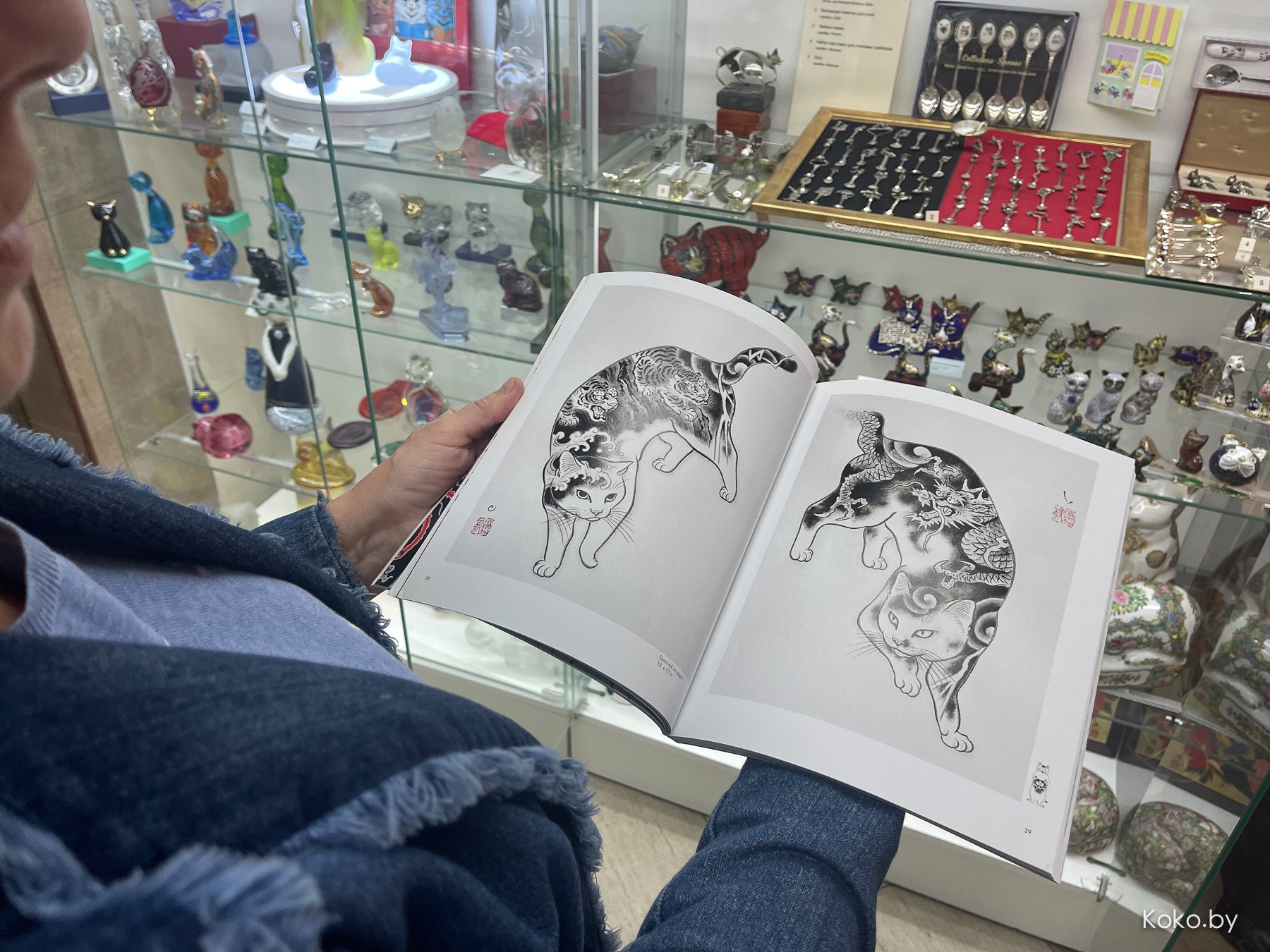 Арт-галерея «Котовасия», где кроме мяукающих котиков более 7000 экземпляров котов со всего мира - фото - 66