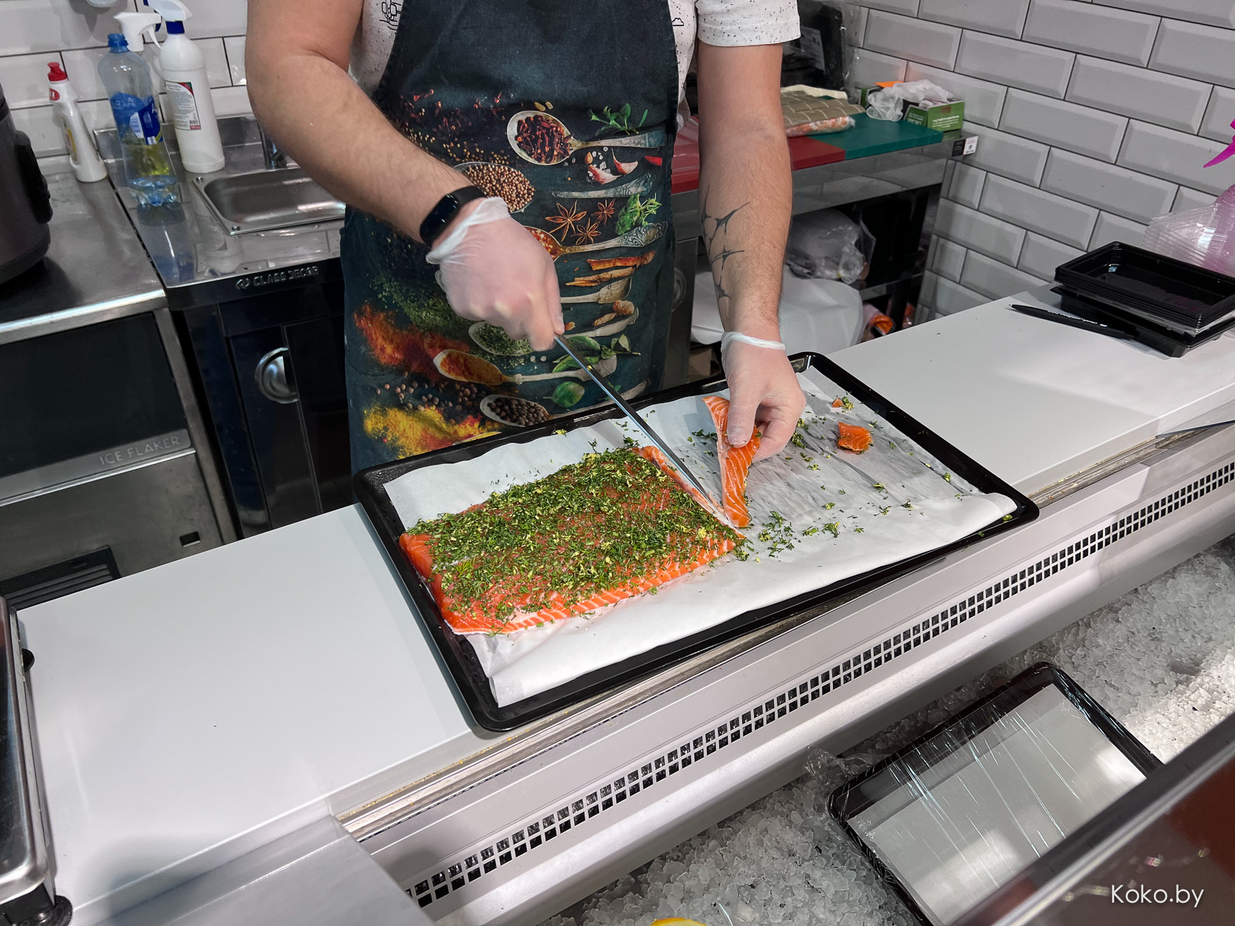 Контрольная закупка в рыбном магазине «Дом Барсука»: суши Филадельфия по 12р, маринованный лосось по 7р - фото - 20