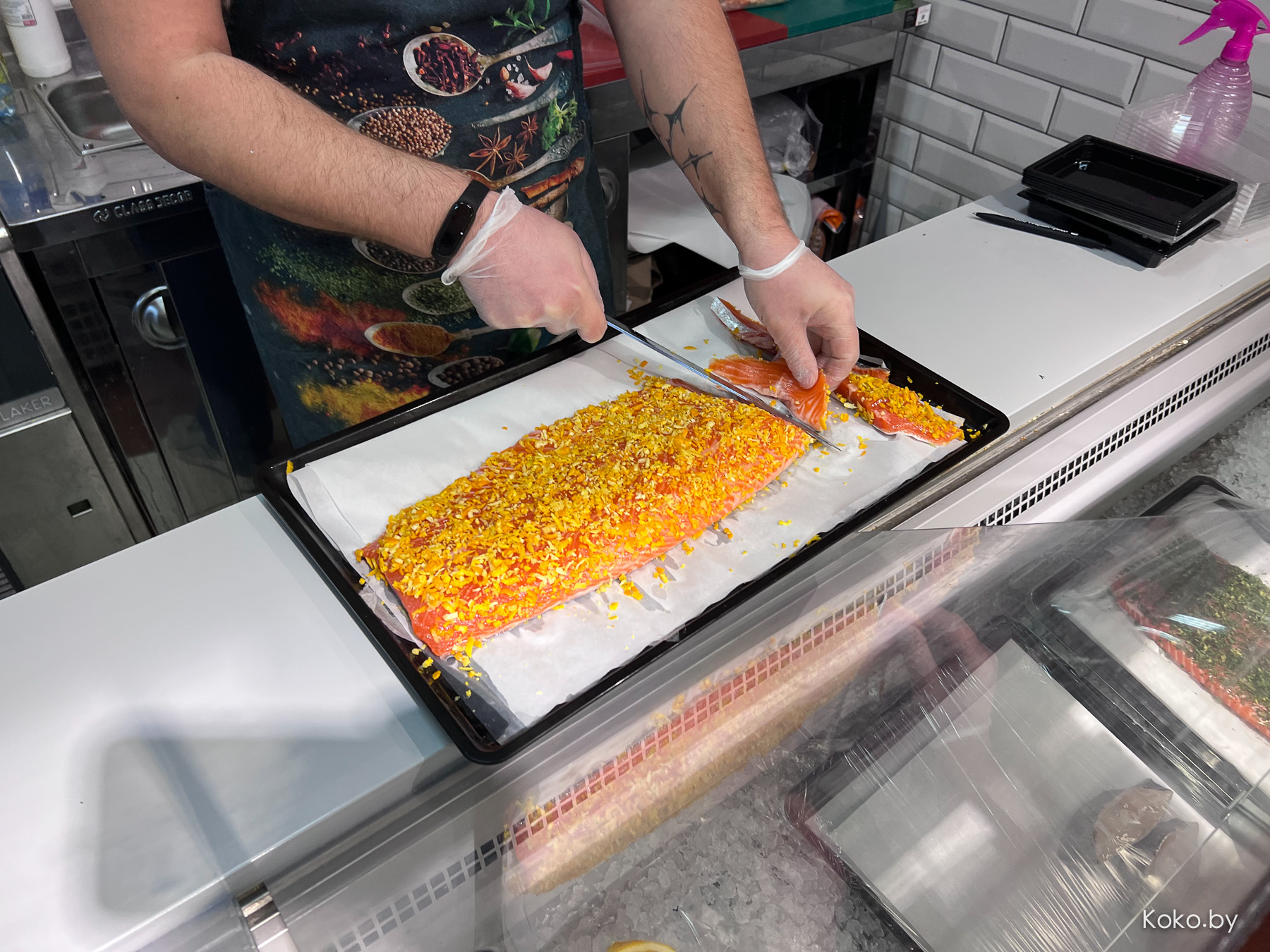 Контрольная закупка в рыбном магазине «Дом Барсука»: суши Филадельфия по 12р, маринованный лосось по 7р - фото - 21