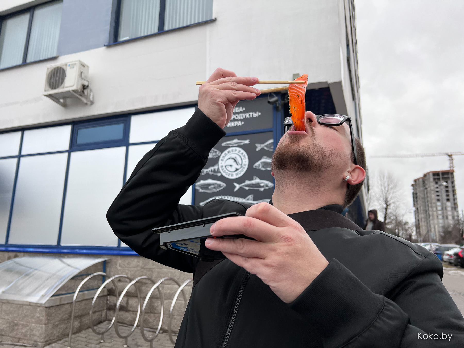 Контрольная закупка в рыбном магазине «Дом Барсука»: суши Филадельфия по 12р, маринованный лосось по 7р - фото - 37