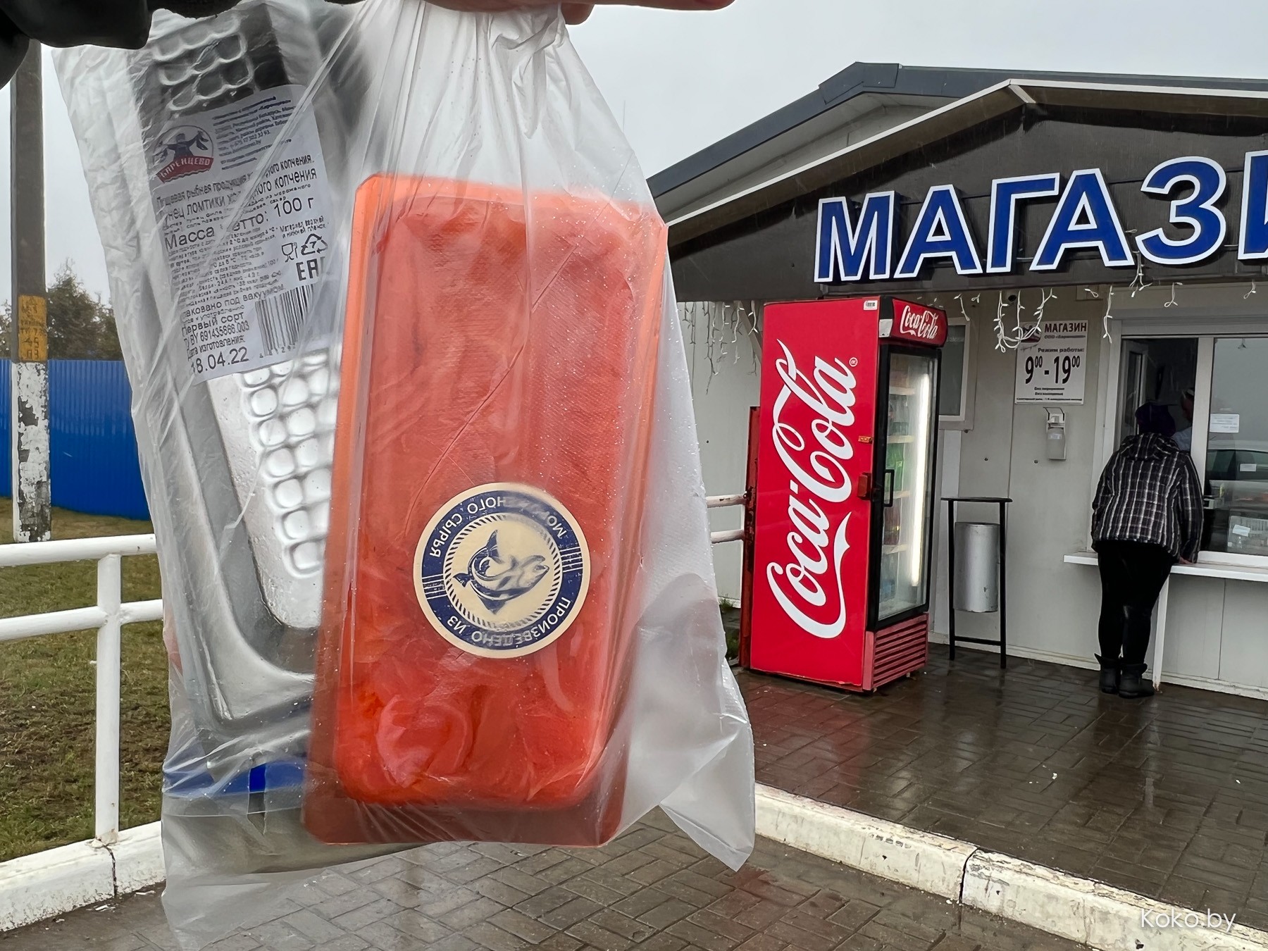 В поисках лососевых чипсов вышли на рыбный магазин первой необходимости при заводе «Баренцево» - фото - 20