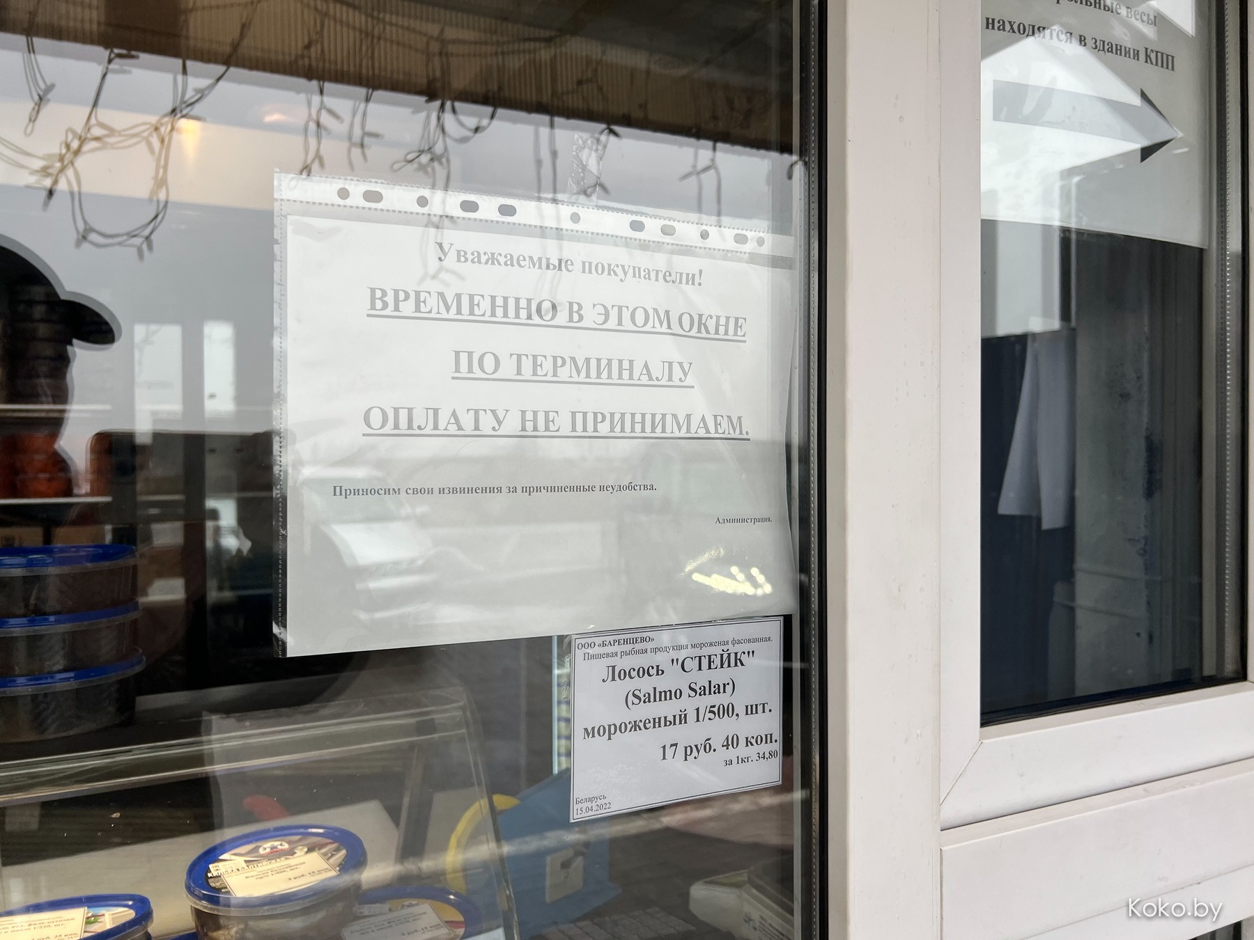 В поисках лососевых чипсов вышли на рыбный магазин первой необходимости при заводе «Баренцево» - фото - 7