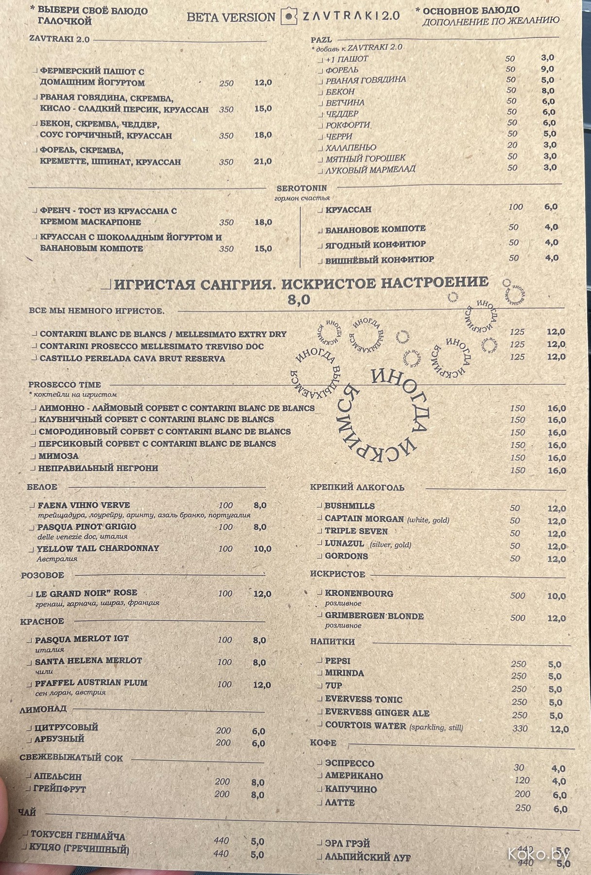 По круассанам? Новое заведение, где весь день утро: балкон «Завтраки 24»  версия 2.0 «Рваное Мясо»