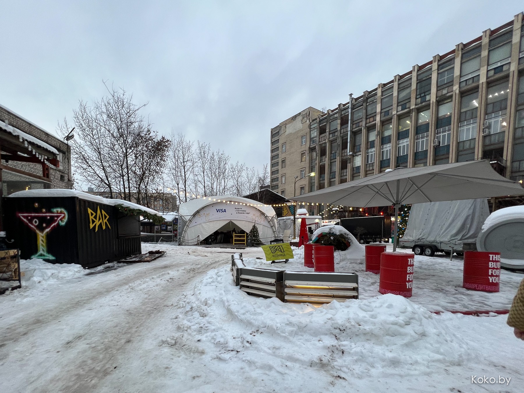 Куда сходить вечером? Прошлись по новогодним ярмаркам, посмотрели цены, попили глинтвейн - фото - 50