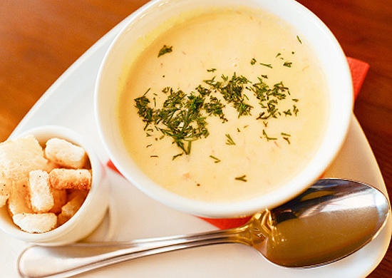 Cheese soup
