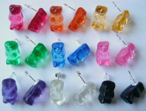 Лига жратвы: Сережки gummy bears