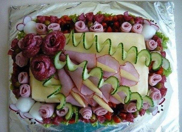 Лига жратвы: Идея торта на закуску