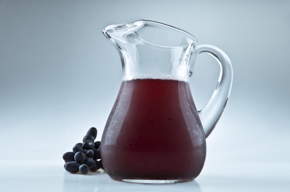Виноградный сок без соковыжималки на зиму