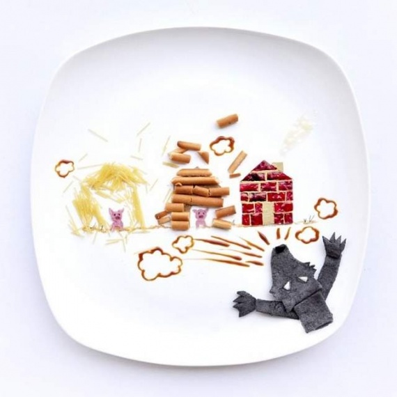 Смешная еда: Топ 13 лучших миниатюр созданных из еды