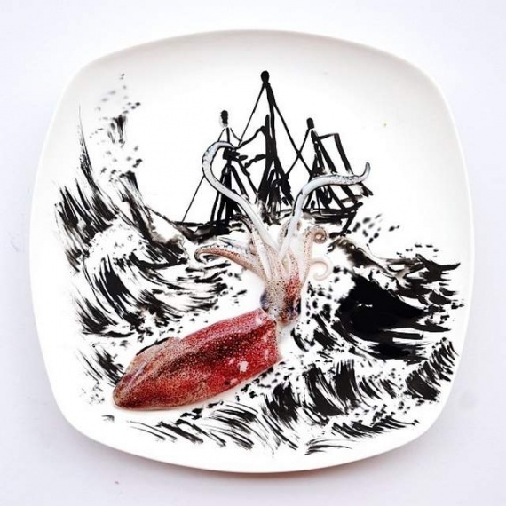 Смешная еда: Топ 13 лучших миниатюр созданных из еды