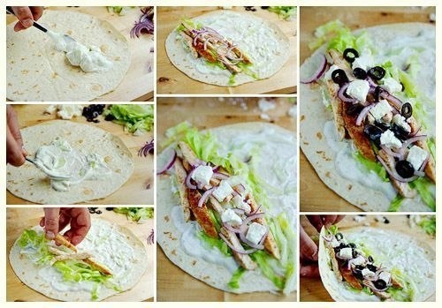 Птица: Рулет с курицей