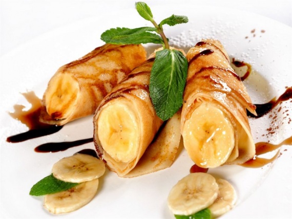 Блинчики с бананово-лаймовой начинкой – Вся Соль - кулинарный блог Ольги Баклановой