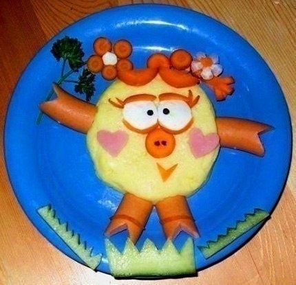 Смешная еда: Яркие веселые блюда для детей - заставляем кушать
