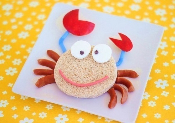 Смешная еда: Яркие веселые блюда для детей - заставляем кушать