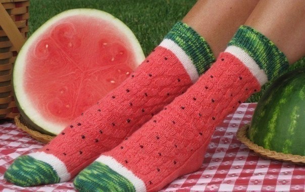 Лига жратвы: Арбузные носки