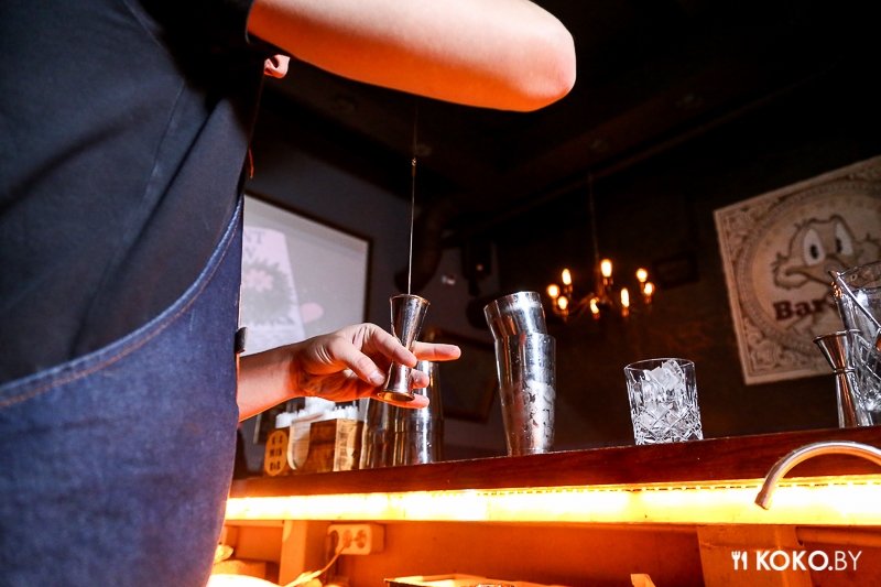 Заведения: «BarDuck (БарДак)» – коктейль бар на Гикало около Clever Irish Pub и Гвоздя