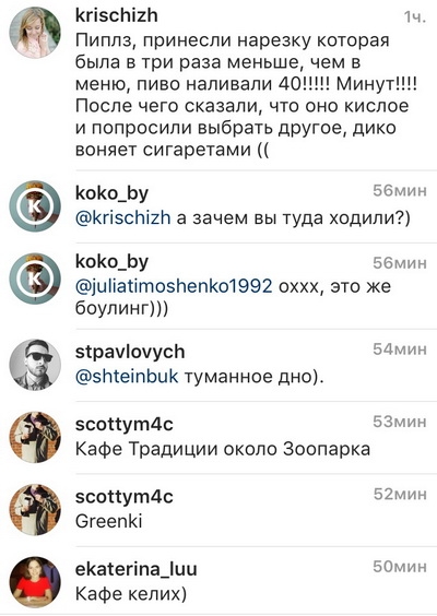 Минск: В какие заведения боятся ходить минчане
