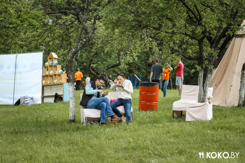 Фотоотчеты: В Минске появилась новая площадка для отдыха и проведения мероприятий