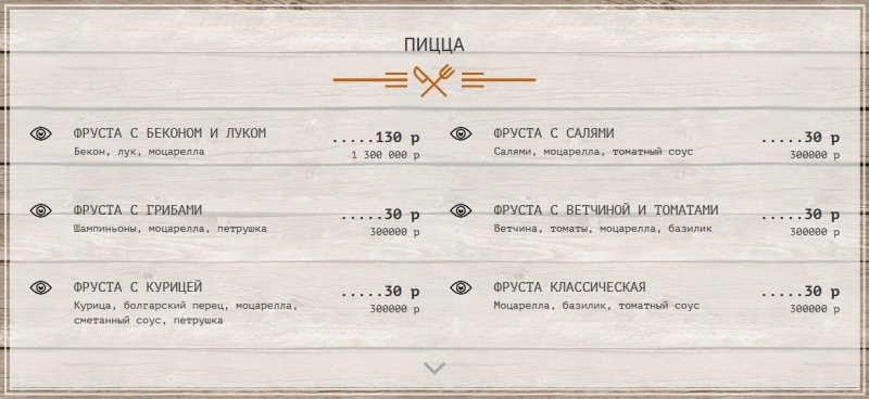 Минск: Новая пиццерия «4 угла» с традиционной кусковой пиццей, как в Риме