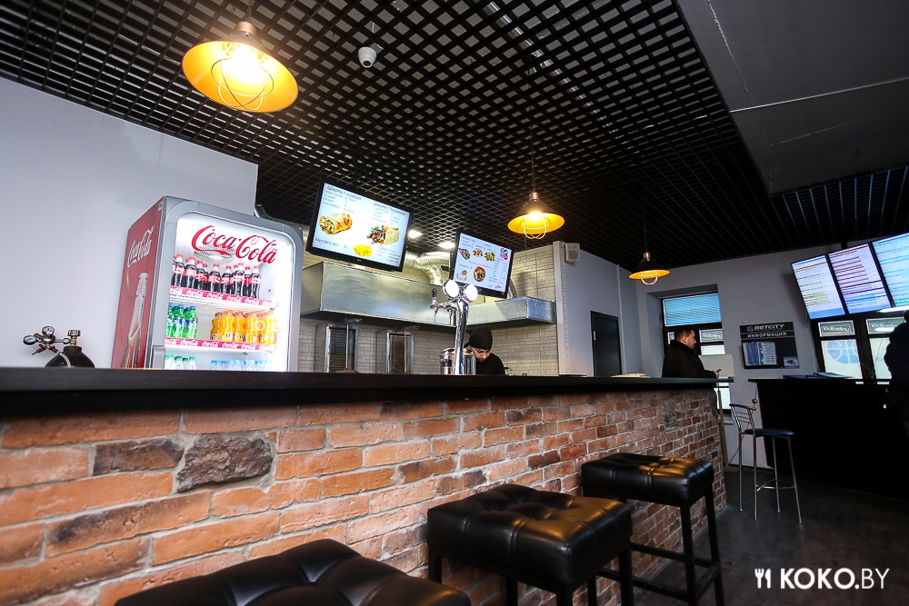 Минск: Бистро «Gyros Grill» с настоящей греческой шаурмой 24 часа в сутки