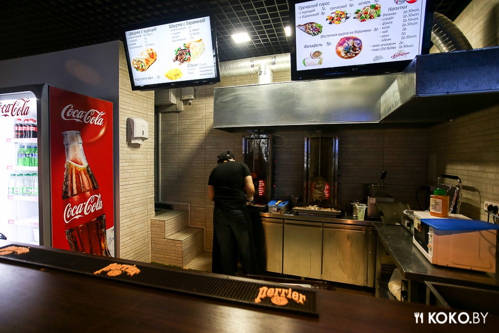 Минск: Бистро «Gyros Grill» с настоящей греческой шаурмой 24 часа в сутки