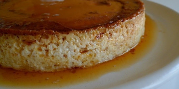 Кофеный флан - как он должен выглядеть