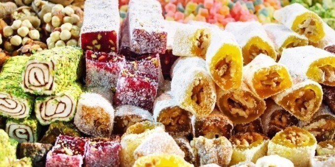 Турки знают толк в сладостях - рахат лукум с 1000 начинками