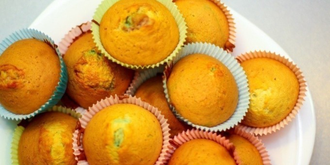 Маффины аля Пикабу на сгущенке с Ммдемс