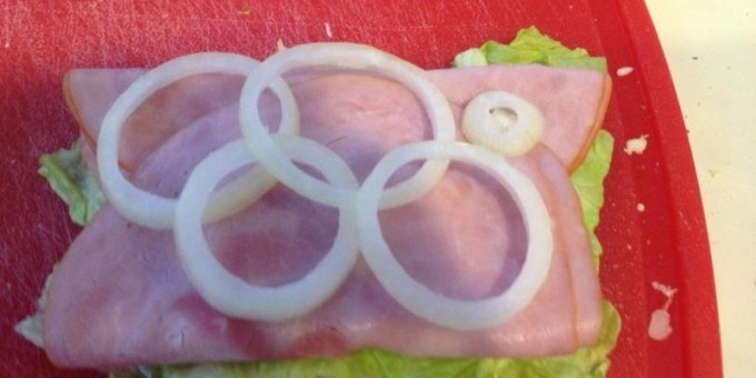 Олимпиада 2014 - в бутерброде