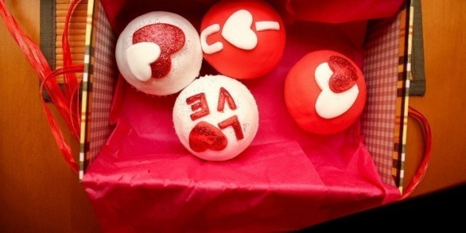 Кексики на День Святого Валентина