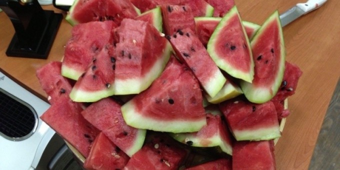 Самый сочный и спелый - Абхазский арбуз