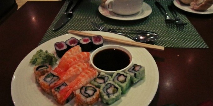 Экзотические суши из Арабских Эмиратов