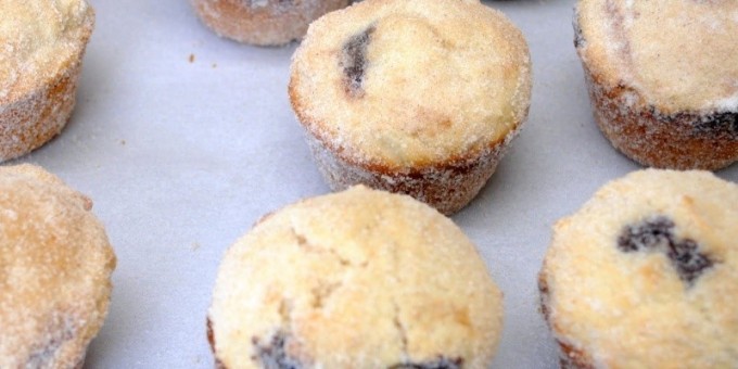 Маффины с жидкой шоколадной крошкой