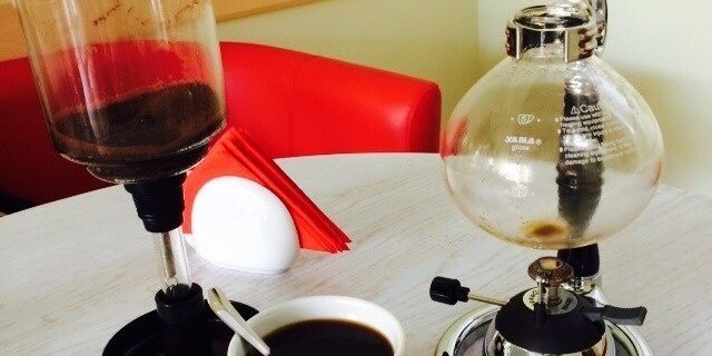 Интересный способ заварки кофе в Минском кафе - Sorso de(in) espresso