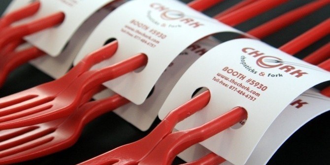 Китайские палочки + вилка = «Chork», новое поколение столовых приборов