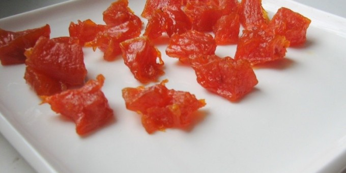 Цукаты из тыквы