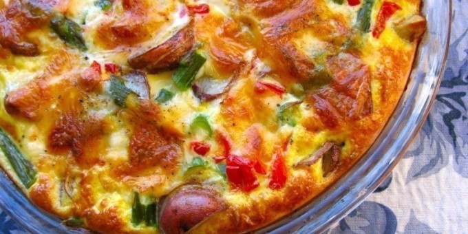 Завтрак по-испански: Овощная тортилья