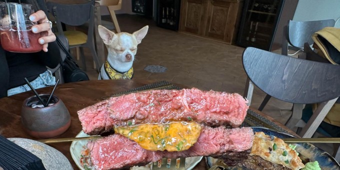 О чём думают бизнесмены, когда открывают заведение. Тестим новый большой стейк-паэлья хаус «Булл энд Ру»