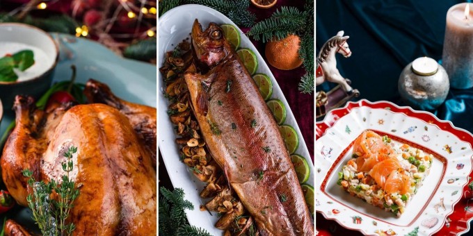 Сколько в этом году стоит накрыть Новогодний стол, если будут готовить в заведении. Собрал большую подборку!