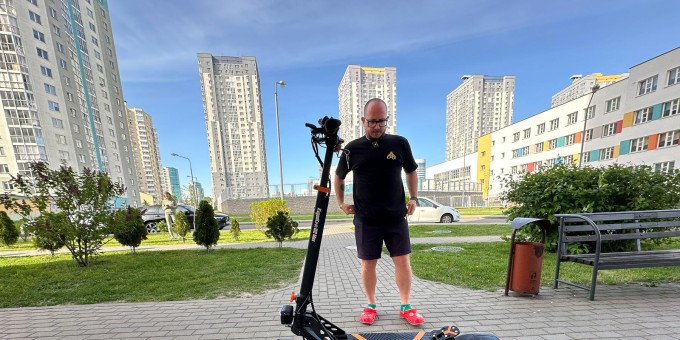 Какие электросамокаты мы выбрали на лето для комфортного передвижения по Минску