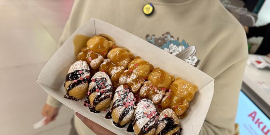 Первые белорусские тайяки с заварным кремом по 5,50 рублей за 10 штук. Тестим новую точку с печеньями «БелМанджу»