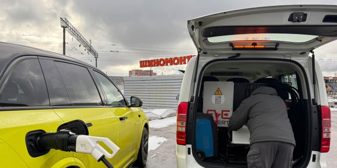 В Минске заработал полезный сервис для выездной зарядки электроавтомобилей от 120 рублей за один час