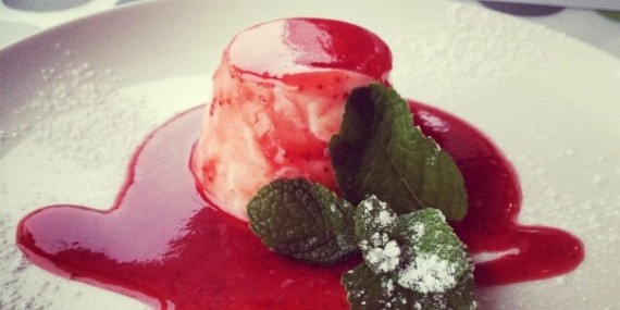 Малиновая панакота