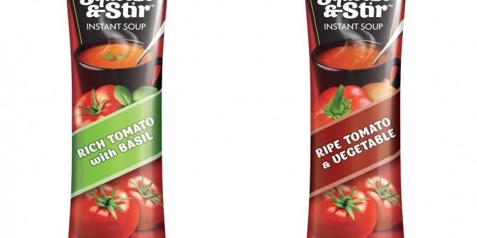 Сожми и перемешай - томатный супчик от Heinz