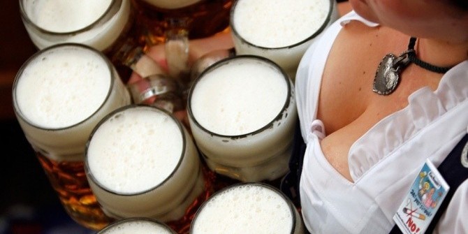 Открытие Фестиваля пива «Октоберфест - 2013» в Баварии (18+)