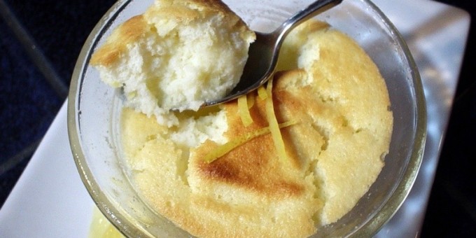Ароматный и кисленький - Лимонный пудинг