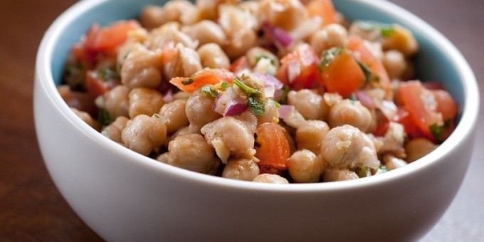 Диетически салат из фасоли «Фасолька»